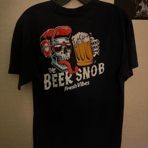 Fresh vibes beer snob shirt